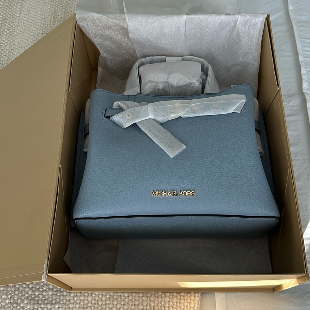 Michael Kors Emilia Leather Satchel